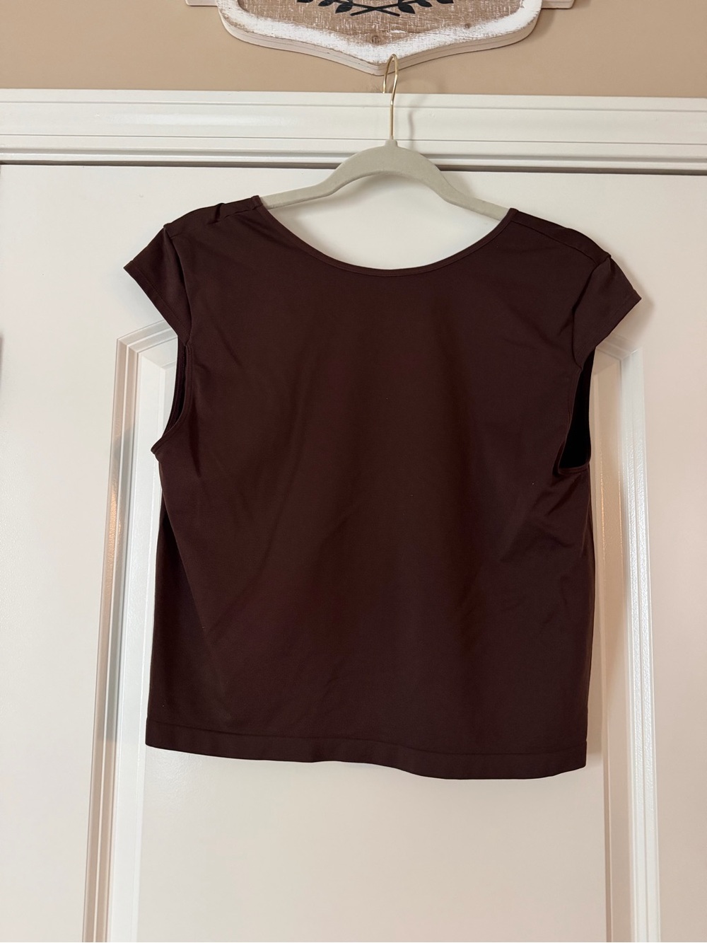wild fable Cap Sleeve Top in Deep Brown